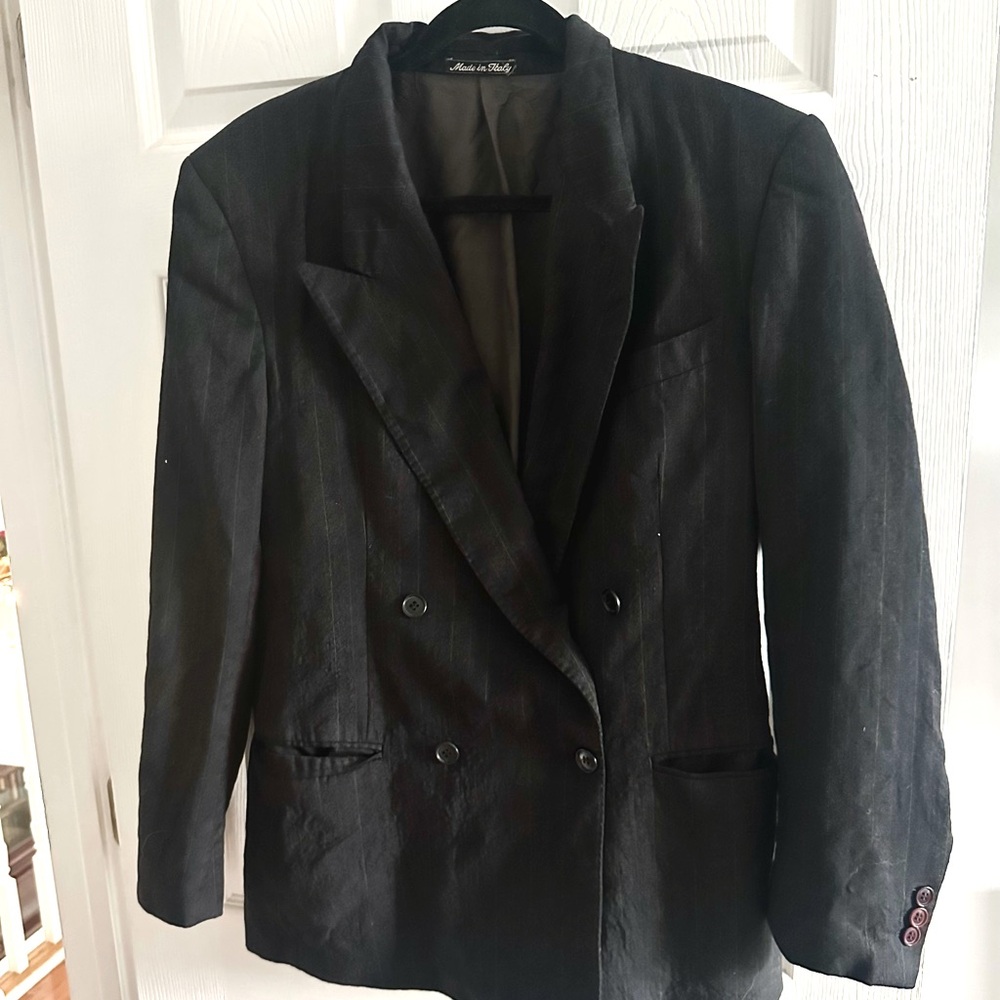 YSL Women’s double breasted wool Blazer